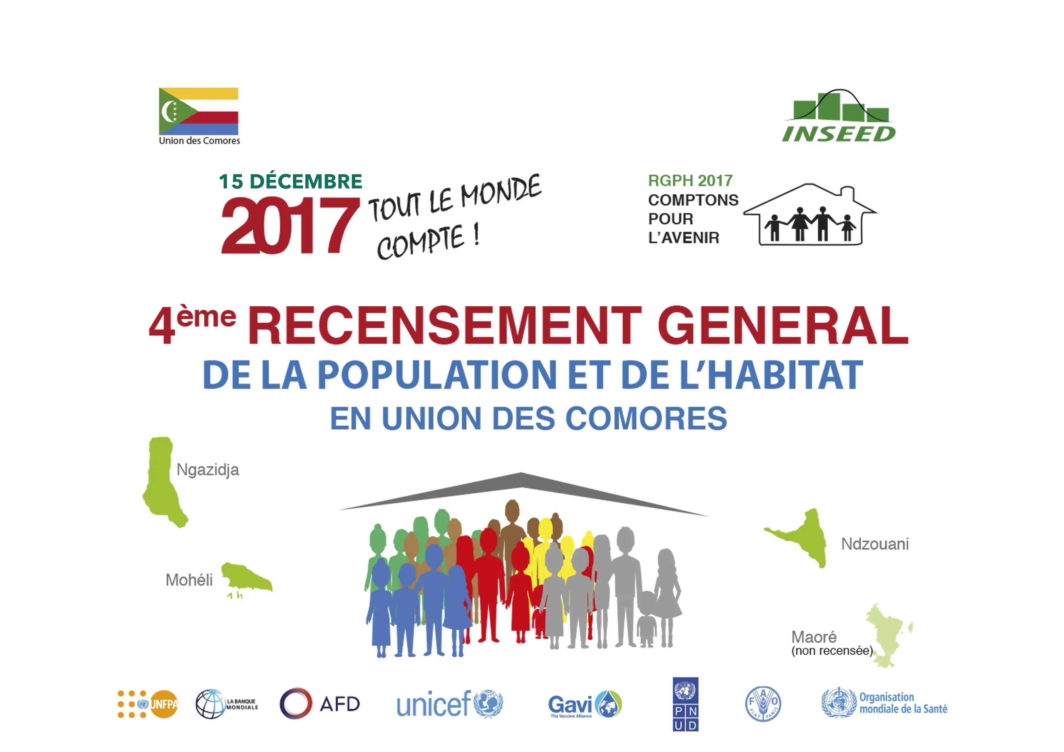 Brochure d'informations  sur le  Recensement Général de la Population et de l'Habitat  2017